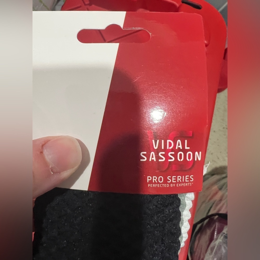 NEW NIP Vidal Sassoon hair bands head band black grey white - Picture 2 of 4